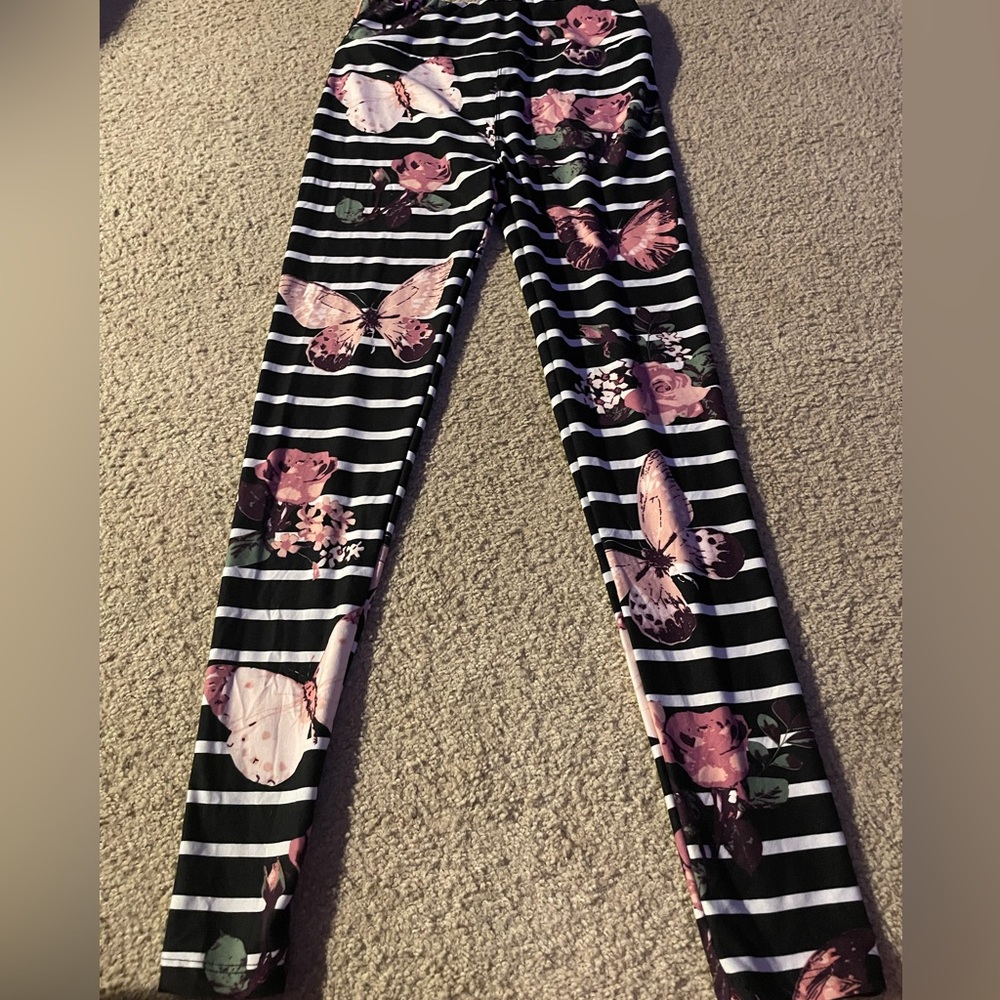 Butterfly Lularoe leggings